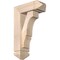 Ekena Millwork Balboa Arts and Crafts Smooth Bracket w/ Offset Brace, Douglas Fir, 5 1/2"W x 14"D x 22"H BKT0604X14X22BOA03SDF - alternate 1